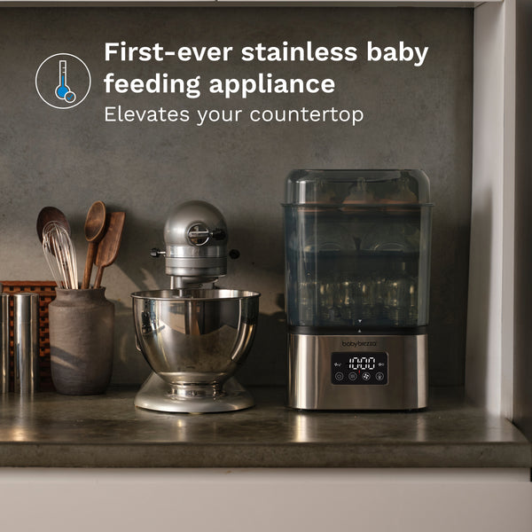 SuperQuick™ Baby Bottle Steriliser and Dryer - Sterilises & Dries in just 10 Minutes - product thumbnail