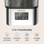 SuperQuick™ Baby Bottle Steriliser and Dryer - Sterilises & Dries in just 10 Minutes - product thumbnail