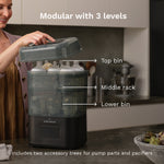 SuperQuick™ Baby Bottle Steriliser and Dryer - Sterilises & Dries in just 10 Minutes - product thumbnail