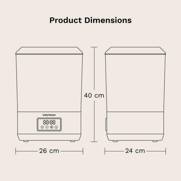 SuperQuick™ Baby Bottle Steriliser and Dryer - Sterilises & Dries in just 10 Minutes - product thumbnail