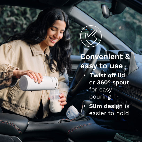 Superfast Portable Bottle Warmer - Rechargeable Travel Warmer for Formula and Breastmilk - product thumbnail